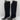 Jimmy Choo Black Suede Pointed Toe Pull On High Heel Knee High Boots Women’s 38 - Very Good - Ufashion