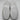 Stuart Weitzman RYAN White Leather Lace Up Low Top Sneakers Men’s Size 8 B - Very Good - Ufashion