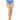 LAUREN RALPH LAUREN Beach Club Solids Wide Shirred Banded Hipster Bottom Sky - Ufashion