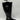 Karen Scott DELIEE Black Faux Leather Round Toe Side Zip Knee High Boots 6.5M/WC - Very Good - Ufashion