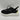 Ungaro Black Leather/Mesh Round Toe Lo Top Lace Up Chunky Sole Sneakers, Mens 39 - Very Good - Ufashion