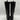 Karen Scott DELIEE Black Faux Leather Round Toe Side Zip Knee High Boots 6.5M/WC - Very Good - Ufashion