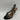 Aquazzura Black Suede Crystal Embellished Open Toe Ruffle Slingback Sandals 37 - Very Good - Ufashion