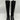 Karen Scott DELIEE Black Faux Leather Round Toe Side Zip Knee High Boots 6.5M/WC - Very Good - Ufashion