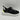 Ungaro Black Leather/Mesh Round Toe Lo Top Lace Up Chunky Sole Sneakers, Mens 39 - Very Good - Ufashion