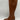 Franco Sarto ADABELLA Caramel Almond Toe Synthetic Side Zip Knee Boots, Size 9.5 - Very Good - Ufashion