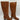 NWB AREZZO Vivian Caramel Leather Round Toe Side Zip Knee High Boots, Size 7B - Ufashion