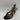Aquazzura Black Suede Crystal Embellished Open Toe Ruffle Slingback Sandals, 37 - Very Good - Ufashion