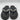 ALDO Gray/Black Synthetic Flip Flop Sandals Men’s Size 13 - Very Good - Ufashion
