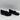 Anne Klein QIANA Black Synthetic Moc Toe Slip On Chain Bit Loafers, Size 8.5M - Very Good - Ufashion