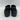 Anne Klein QIANA Black Synthetic Moc Toe Slip On Chain Bit Loafers, Size 8.5M - Very Good - Ufashion