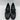Anne Klein QIANA Black Synthetic Moc Toe Slip On Chain Bit Loafers, Size 8.5M - Very Good - Ufashion
