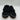 Tory Burch Genuine Shearling Lined Slipper Black Size 6.5M - Very Good - Ufashion