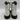 Dr. Martens 1460 Y Combat Boots Unisex White Side Zip Size M6/7W - Very Good - Ufashion