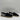 Off-White Black/White Stripes Round Toe Slip On Espadrilles Flats Womens Size 41 - Very Good - Ufashion