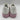Alexander McQueen White/Pink Leather Lace Up Oversized Sneakers Womens Size 42 E - Very Good - Ufashion