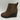 Crown Vintage MARLEEN Brown Faux Leather Pull On Wedge Chelsea Boots, Size 8.5 M - Very Good - Ufashion