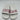 VALENTINO BY MARIO “IRENE” White/Pink Leather Logo Slide Sandals Women’s Sz 6/39 - Very Good - Ufashion