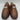 cavalli CLASS Leather Shearling Lined Driving Loafers Brown Size 45 - Very Good - Ufashion