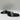 Valentino By Mario Black/Silver Leather Pool Slide Sandals Women’s Size 4/37 - Very Good - Ufashion