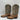Idyllwind Women's Buckwild Western Performance Boots Brown Size 8B - Very Good - Ufashion