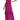 NWT BOBEAU Ruffle Tier Woven Maxi Dress Raspberry Size S - Ufashion