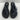 Flojos SERENITY Black/Black Braided Flip Flop Thong Sandals Women’s Size 9.5 - Very Good - Ufashion