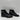 Karl Lagerfeld SAFIA Black Leather Side Zip Cap Toe Ankle Boots Women’s Size 6M - Very Good - Ufashion