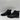 Karl Lagerfeld SAFIA Black Leather Side Zip Cap Toe Ankle Boots Women’s Size 6M - Very Good - Ufashion