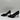 Karl Lagerfeld GLORA Black Leather Pointy Toe Slip On High Heels Women’s 8M/38.5 - Very Good - Ufashion