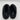 VINCE. ‘Howell’ Black Suede Round Toe Lined Slippers Men’s Size 9M/42.5 - Very Good - Ufashion