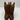 Shyanne Girls' Double-Fringe Western Boot Snip Toe Brown Size 12D - Very Good - Ufashion