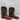 Cody James Men's Exotic Ostrich Western Boots Black/Brown Size 9.5D - Very Good - Ufashion