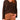 Vince Camuto Womens Contrast Color Chain Stitch Sweater Brown Size L - Ufashion