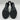 Karl Lagerfeld Paris Beatriz Pearl Studded Strappy Sandals Black Size 8.5M/39 - Very Good - Ufashion