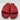 Mens Tod's Embossed Monogram Slides Red Size 6 - Very Good - Ufashion