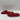 Mens Tod's Embossed Monogram Slides Red Size 6 - Very Good - Ufashion