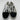 Adults Vans Old Skool Shoes Black/White Size 8.5M/10W - Very Good - Ufashion