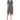 Vince Camuto Women's Printed Puff Sleeve Tiered MIDI Dress - Classic Navy XS - Ufashion