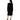 Vince Camuto V-Neck w/Side Slits Sweaterdress Rich Black XS - Ufashion