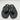 Bruno Magli Black Amalfi Leather Thong Sandals Men’s Size 7 - Very Good - Ufashion