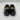 Roger Vivier Gommettine Black Patent Leather Round Toe Ballerina Flats Womens 35 - Very Good - Ufashion