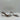 Women’s BCBMAXAZRIA Taylor Leather Slingback Sandals Silver Size 7 - Very Good - Ufashion