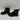 Dr. Martens 1460 J Black Patent Leather Round Toe Lace Up/Zip Ankle Boots Kids 3 - Very Good - Ufashion