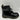 Dr. Martens 1460 J Black Patent Leather Round Toe Lace Up/Zip Ankle Boots Kids 3 - Very Good - Ufashion