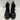 Dr. Martens 1460 J Black Patent Leather Round Toe Lace Up/Zip Ankle Boots Kids 3 - Very Good - Ufashion