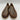 RANK 45 Women's Amberlin Textured Print Pull On Casual Shoe Brown Size 7 - Very Good - Ufashion