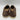 RANK 45 Women's Amberlin Textured Print Pull On Casual Shoe Brown Size 7 - Very Good - Ufashion