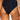 Sunsets Tessa Tie High Rise Women's Swimsuit Bikini Bottom, Black, Small - Ufashion