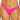 BECCA Coast Tia V Front High Leg Bottoms Pink Flambe MD - Ufashion